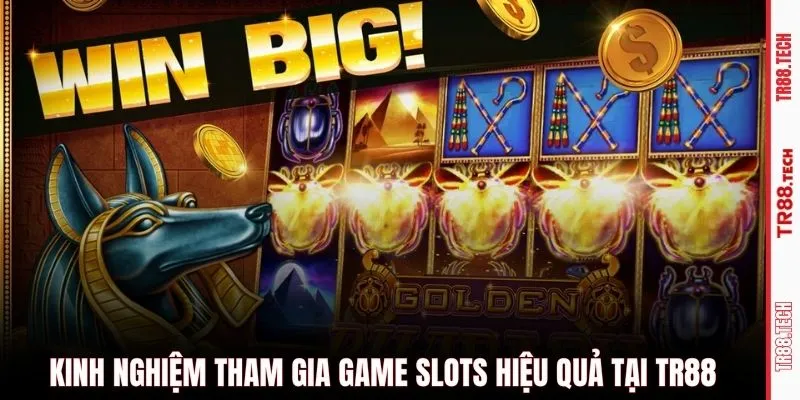 Thao tác tham gia TR88 game slots cho hội viên mới