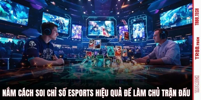 Nắm cách soi chỉ số esports hiệu quả để làm chủ trận đấu